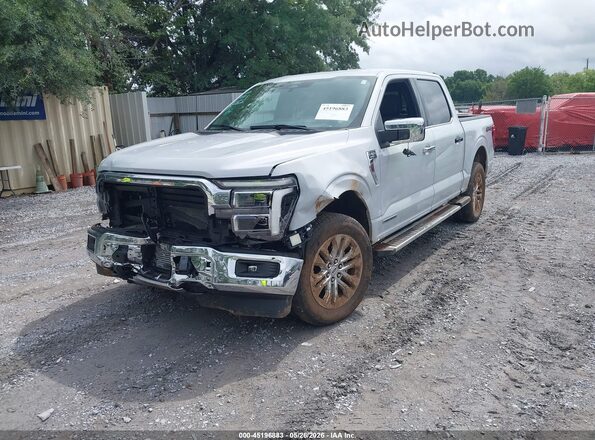 1FTFW5LD6SFB35746 2025 FORD F150 Blue Առջևի ձախ երեք քառորդ տեսարան