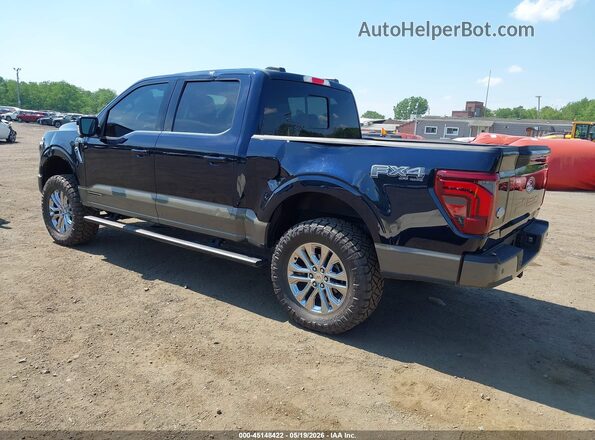 1FTFW6LD2SFA06988 2025 FORD F150 Синий Задняя левая четверть