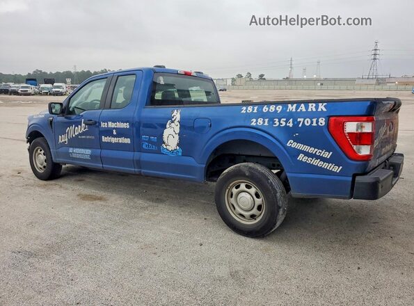 1FTFX1C83PKE76190 2023 FORD F150 Blue 