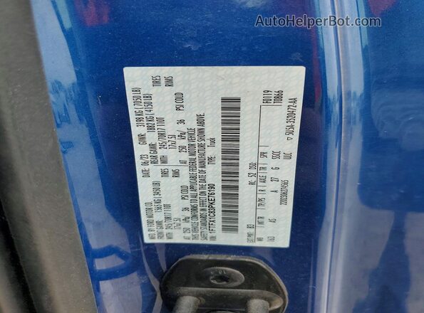 1FTFX1C83PKE76190 2023 FORD F150 Blue 