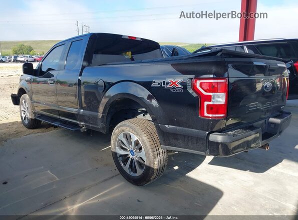 1FTFX1E49LKE99669 2020 FORD F150 Black Tył lewy