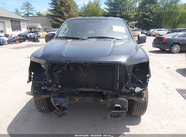 1FTFX1E50JFE20047 2018 FORD F150 Black Front view