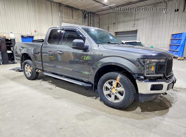 1FTFX1E52JKF96976 2018 FORD F150 Gray 