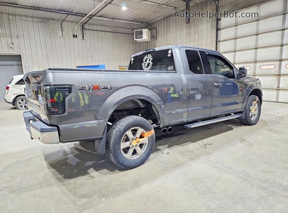 1FTFX1E52JKF96976 2018 FORD F150 Gray 