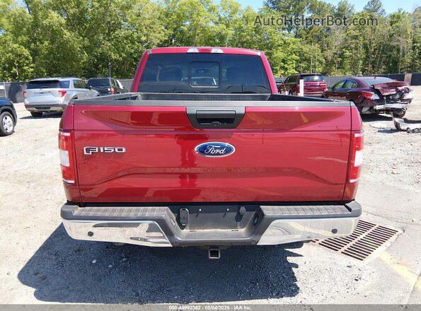 1FTFX1E53JKD77394 2018 FORD F150 Red 