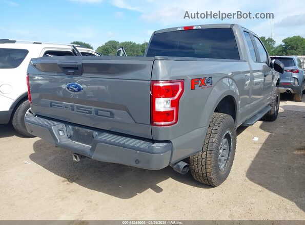 1FTFX1E58JFC62833 2018 FORD F150 Gray Rear right