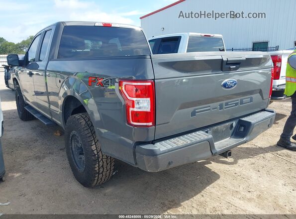 1FTFX1E58JFC62833 2018 FORD F150 Gray Rear left