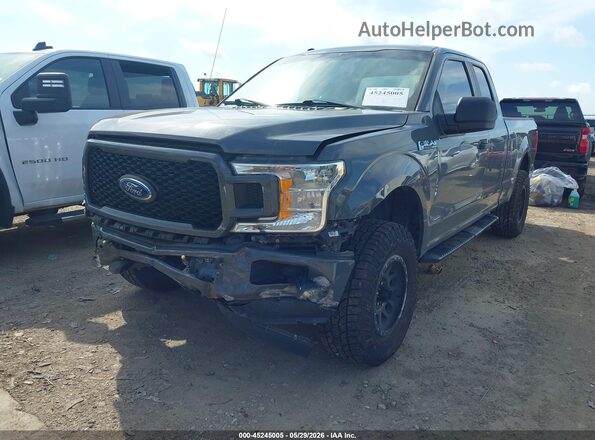 1FTFX1E58JFC62833 2018 FORD F150 Gray Front left