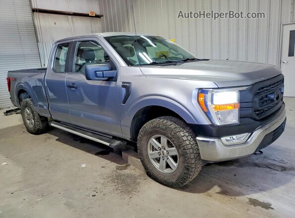 1FTFX1E5XNFB02281 2022 FORD F150 Silver Առջևի աջ