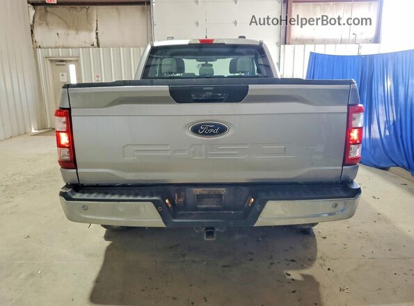 1FTFX1E5XNFB02281 2022 FORD F150 Silver Հետևի տեսք