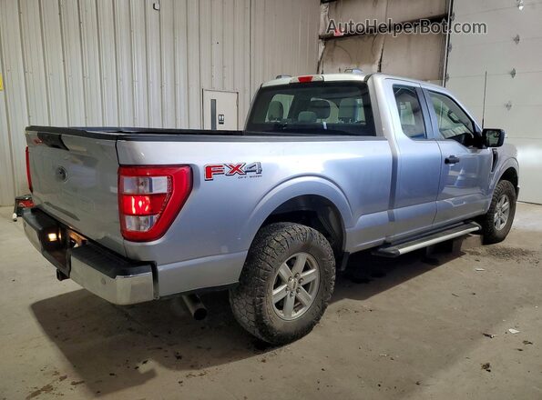 1FTFX1E5XNFB02281 2022 FORD F150 Silver Հետևի աջ