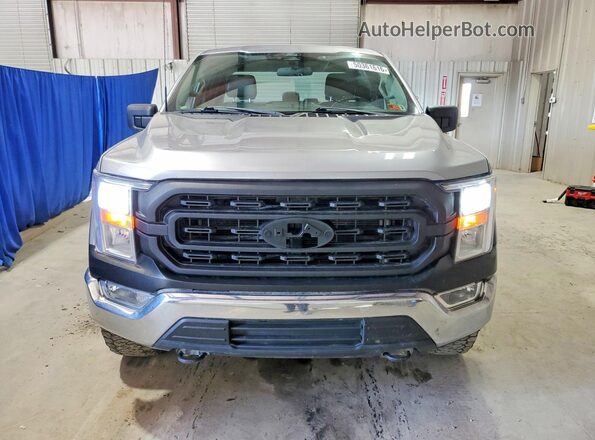1FTFX1E5XNFB02281 2022 FORD F150 Silver Դիմացի տեսք