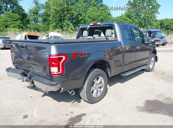 1FTFX1EF2HFA18419 2017 FORD F150 Gray 