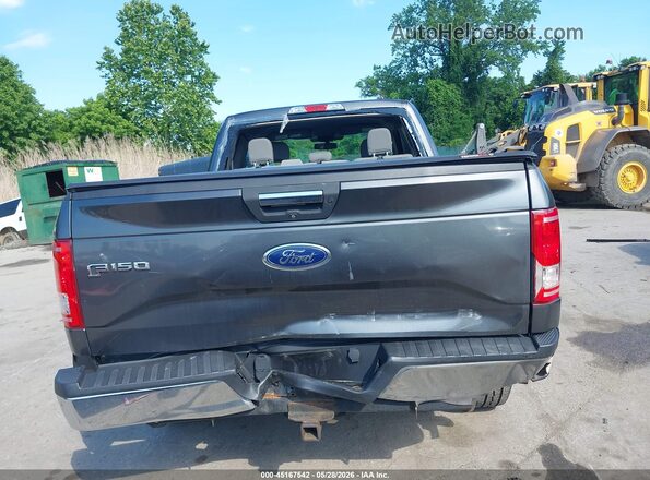 1FTFX1EF2HFA18419 2017 FORD F150 Gray 