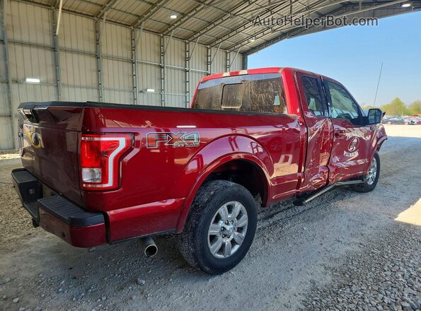 1FTFX1EF2HKE15927 2017 FORD F150 Red Rear right