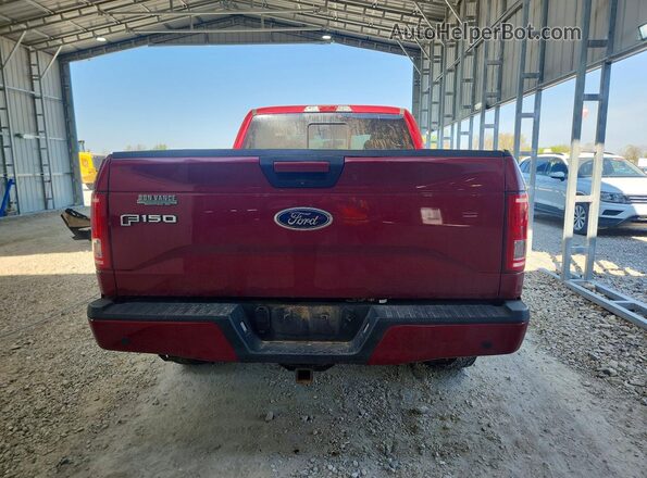 1FTFX1EF2HKE15927 2017 FORD F150 Red Rear view