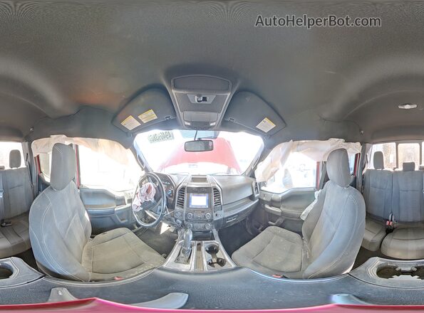 1FTFX1EF2HKE15927 2017 FORD F150 Red 360 interior view