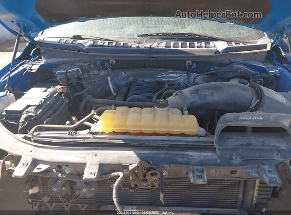1FTFX1EF3HFA61148 2017 FORD F150 Blue Հետևի տեսք