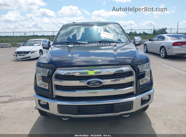 1FTFX1EF5GFC17379 2016 FORD F150 Black ხელსაწყოთა პანელის ხედი