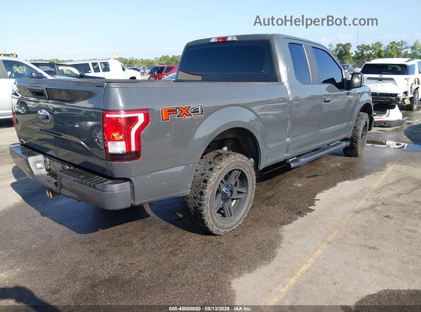 1FTFX1EFXHFB05226 2017 FORD F150 Gray Rear right