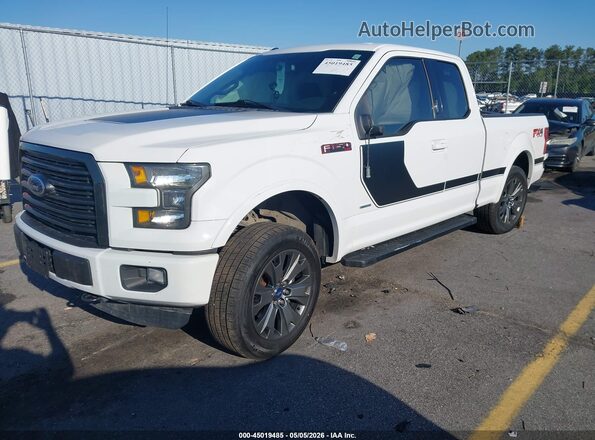 1FTFX1EG3GFB46952 2016 FORD F150 White 