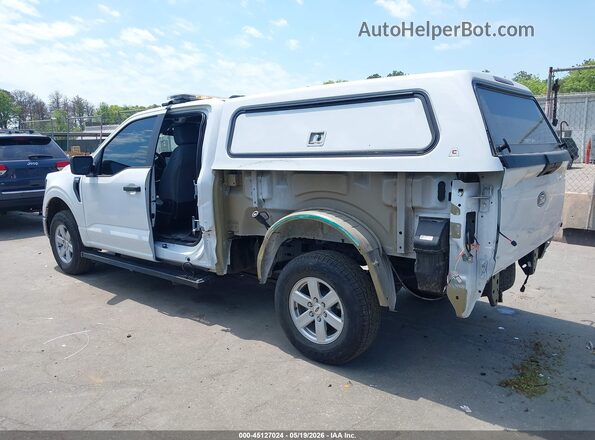 1FTFX1L55SKE33971 2025 FORD F150 White Вид спереду