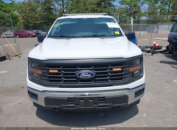 1FTFX1L55SKE33971 2025 FORD F150 White Вид задньої частини салону