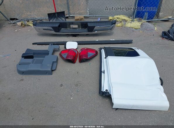 1FTFX1L55SKE33971 2025 FORD F150 White Вид щитка приладів