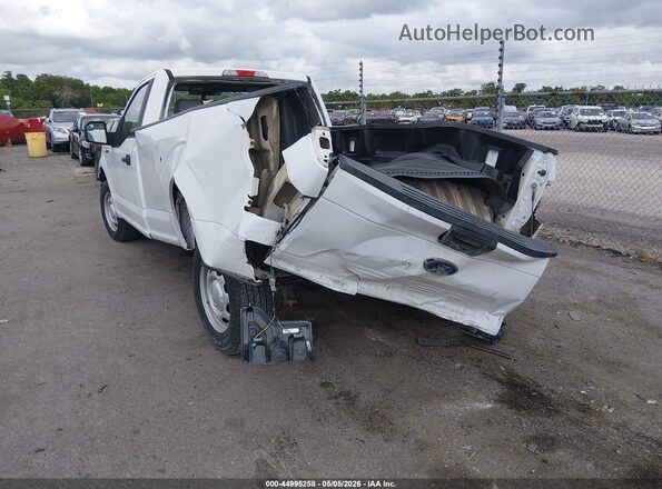 1FTMF1C53KKC90299 2019 FORD F150 White Trasero izquierdo