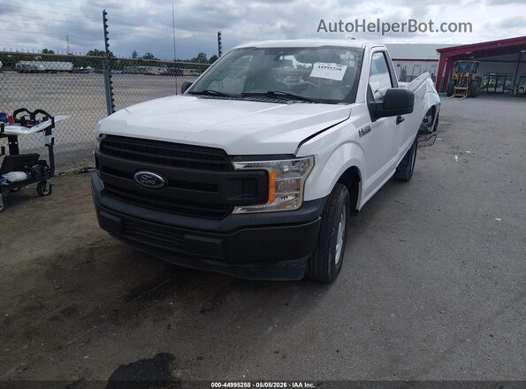1FTMF1C53KKC90299 2019 FORD F150 White Vista tres cuartos delantera izquierda