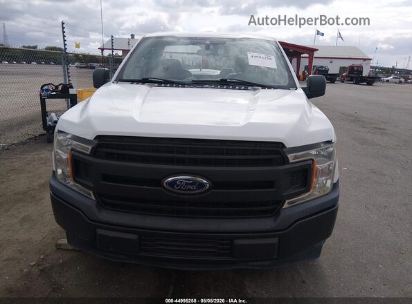 1FTMF1C53KKC90299 2019 FORD F150 White Vista del cuadro de instrumentos