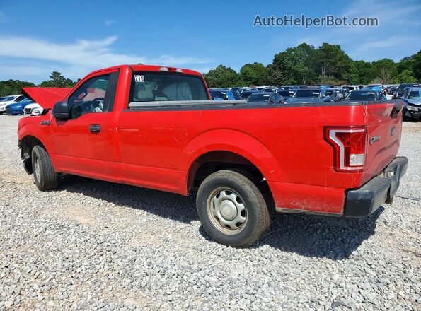 1FTMF1C82HKC14088 2017 FORD F150 Red Tył lewy