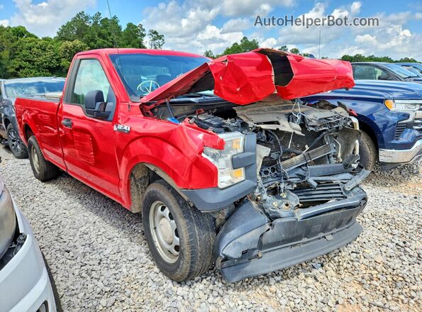 1FTMF1C82HKC14088 2017 FORD F150 Red Przód prawy