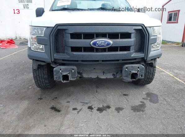 1FTMF1C89GKE78889 2016 FORD F150 White Widok z przodu