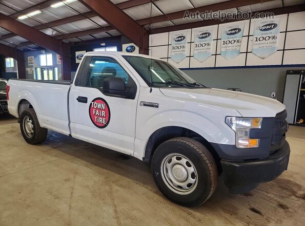1FTMF1C89GKF37990 2016 FORD F150 White Передня права чверть