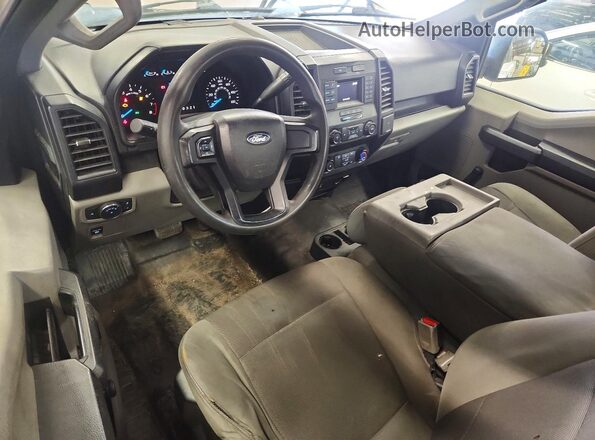 1FTMF1C89GKF37990 2016 FORD F150 White Вид панелі приладів