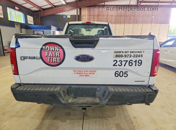 1FTMF1C89GKF37990 2016 FORD F150 White Вид ззаду