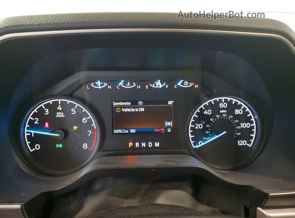 1FTMF1CB1PKE69390 2023 FORD F150 White Вид щитка приладів