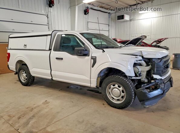 1FTMF1CB1PKE69390 2023 FORD F150 White Передня права чверть