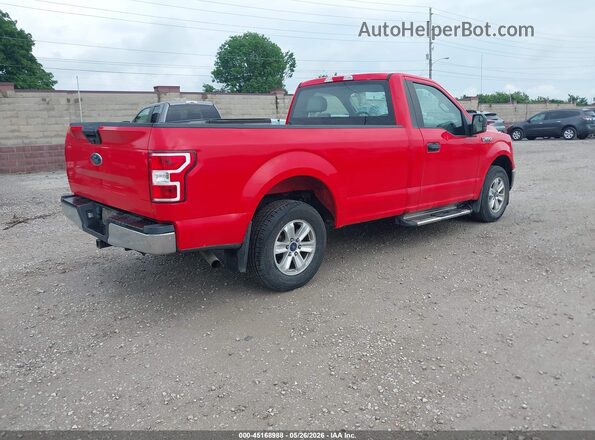 1FTMF1CB4JKC63228 2018 FORD F150 Red Rear right