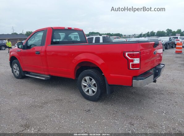 1FTMF1CB4JKC63228 2018 FORD F150 Red Rear left