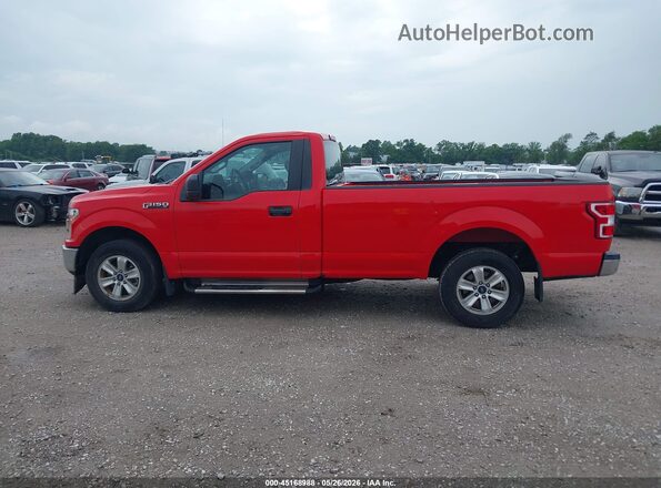 1FTMF1CB4JKC63228 2018 FORD F150 Red 360 interior view