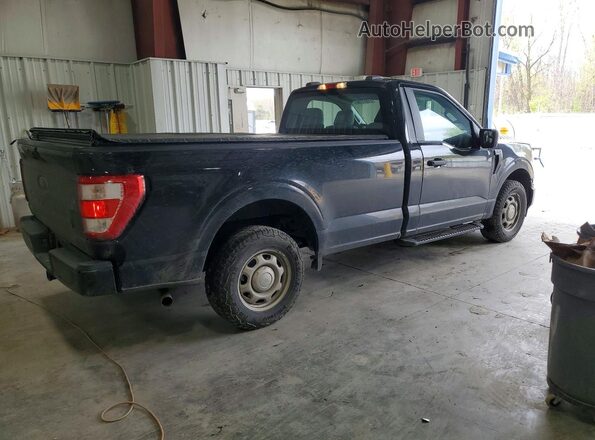 1FTMF1CB4NKF26792 2022 FORD F150 Черный Задняя правая четверть