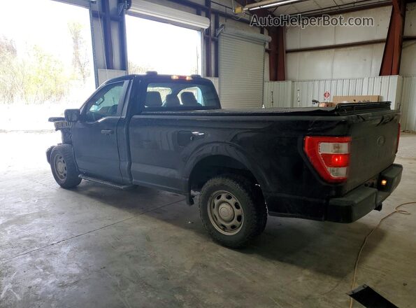 1FTMF1CB4NKF26792 2022 FORD F150 Черный Задняя левая четверть