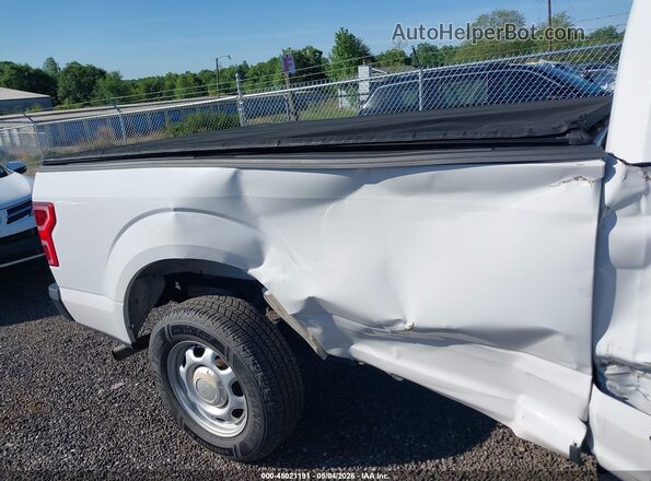 1FTMF1CB5LKE56443 2020 FORD F150 White Vista de la etiqueta del VIN