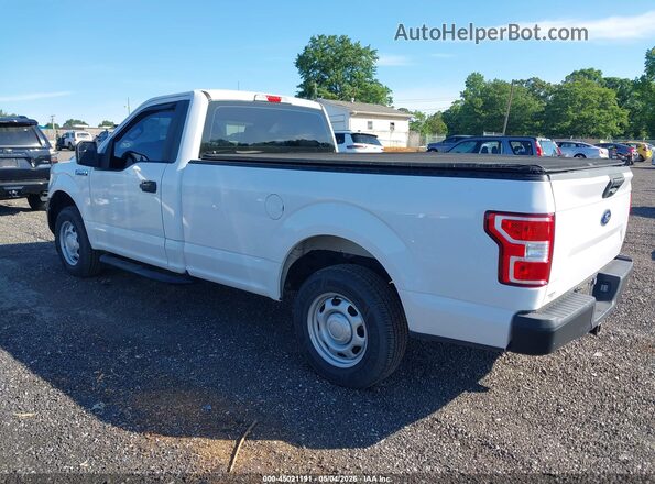 1FTMF1CB5LKE56443 2020 FORD F150 White Trasero izquierdo