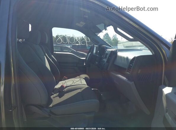 1FTMF1CB9JKF51147 2018 FORD F150 Gray Vista interior delantera