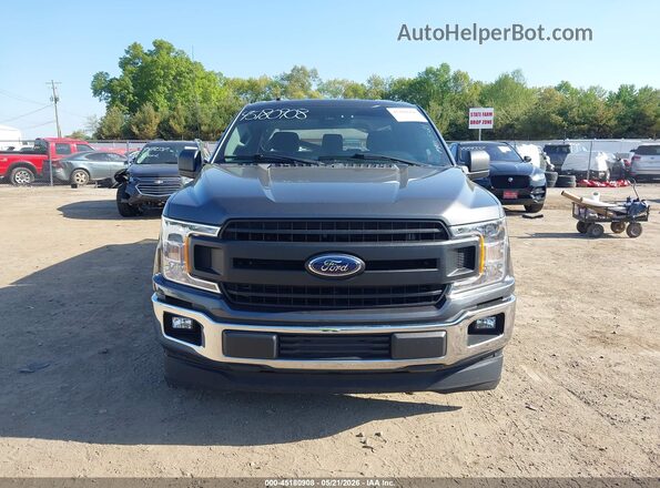 1FTMF1CB9JKF51147 2018 FORD F150 Gray Vista del cuadro de instrumentos