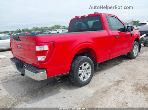 1FTMF1CB9PKE92254 2023 FORD F150 Red Задня права чверть