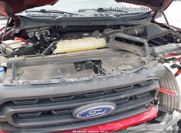 1FTMF1CB9PKE92254 2023 FORD F150 Red Вид ззаду